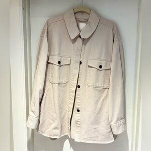 H&M Women's Light Tan Shacket